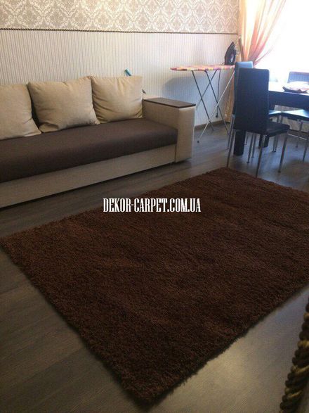 Carpet Lux Shaggy 1000 brown
