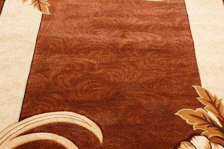 Carpet Nidal 5087A-d-brown-ivory
