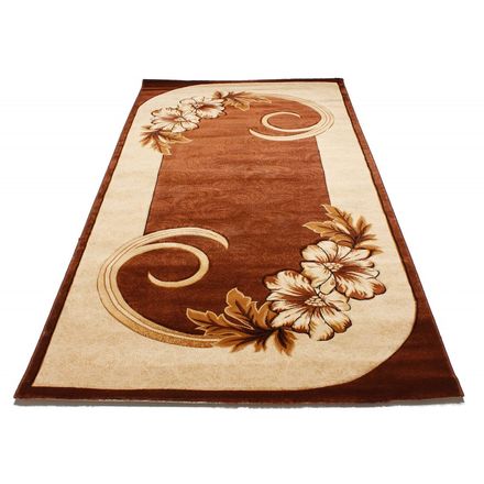 Carpet Nidal 5087A-d-brown-ivory