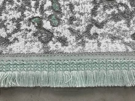 Carpet Nuans w1921 turquise grey