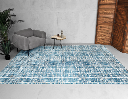 Carpet Pesan w2317 blue ivory