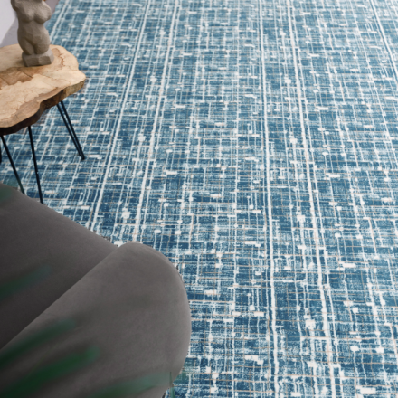 Carpet Pesan w2317 blue ivory