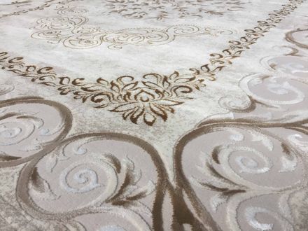 Carpet Romance ad55a cream gold