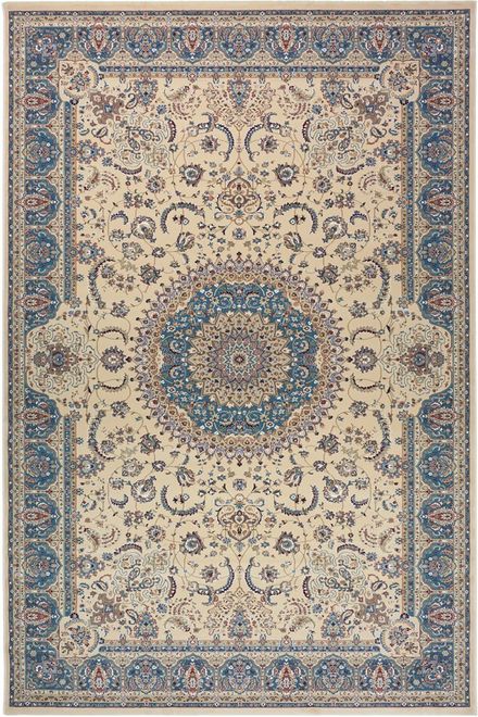 Килим Royal Esfahan 2879a cream blue