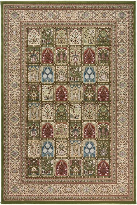 Carpet Royal Esfahan 3078f green cream