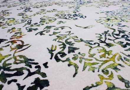 килим Saphira blue green