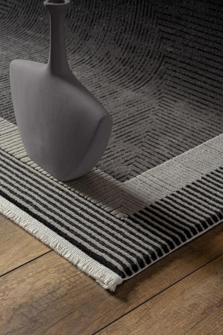 Carpet Taboo+ DE16C grey black