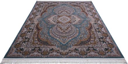 Carpet Tabriz 35 turquoise blue