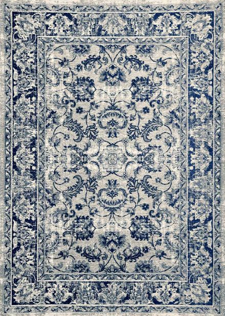 Carpet Tebriz antik blue
