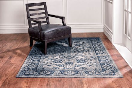 Carpet Tebriz antik blue
