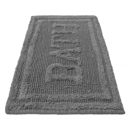 Carpet Woven rug 16304 lgrey
