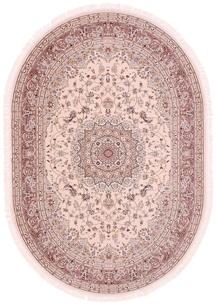 Килим Esfahan 4878A brown ivory