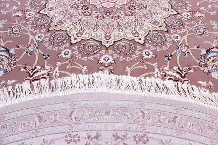 Килим Esfahan 4878A brown ivory