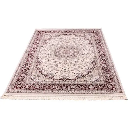 Килим Esfahan 4878A-ivory-d-red