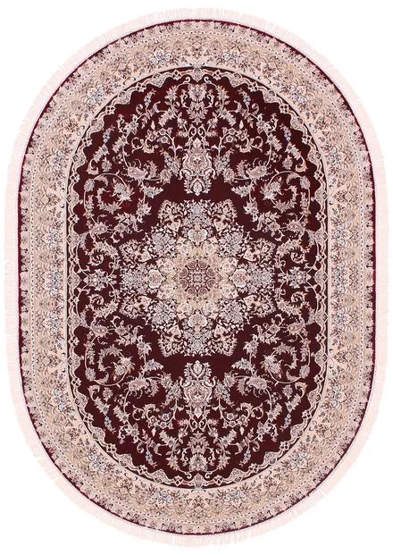 Килим Esfahan 5978A-d-red-ivory