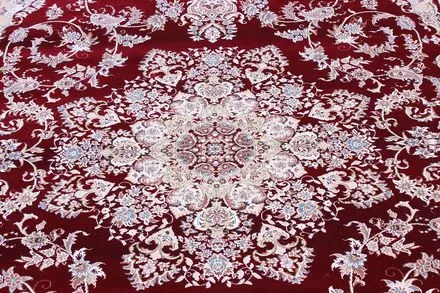 Килим Esfahan 5978A-d-red-ivory