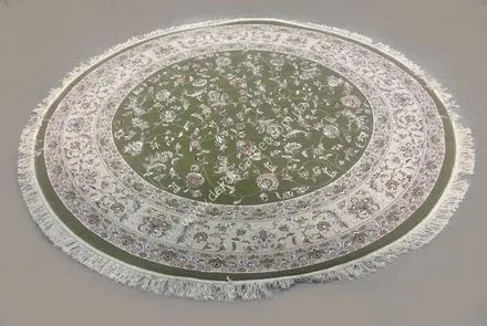 Килим Esfahan 4904 green-ivory
