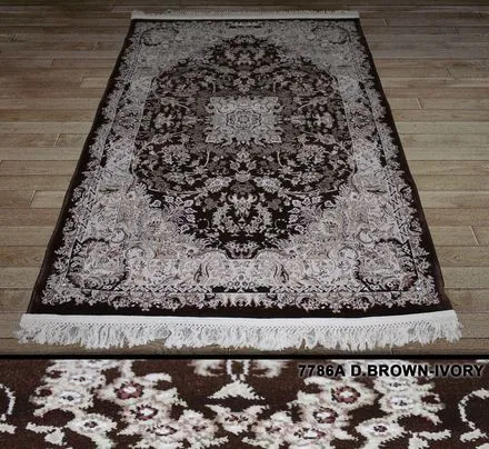 Esfehan 7786A d brown ivory