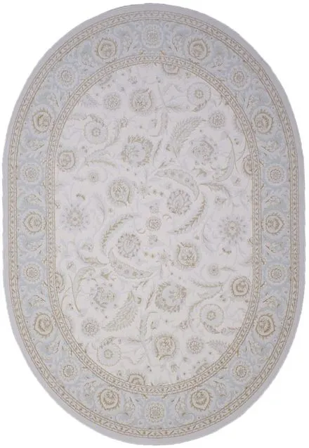 Килим Myras 9497 bone light blue