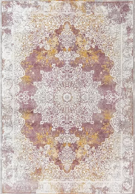 Килим Deep 146HA yellow lilac