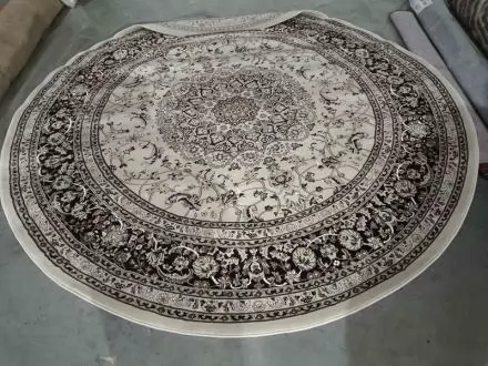 Esfahan 4878A-ivory-d-red
