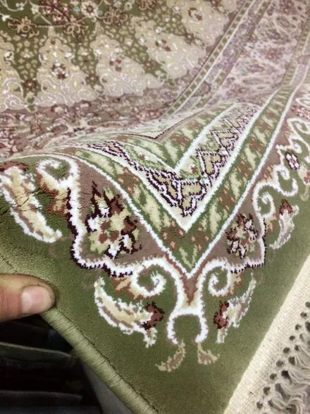 Килим Esfahan 4996A-green-ivory