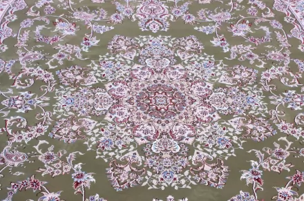Килим Esfahan 5978A-GREEN-IVORY