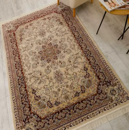 Килим Esfahan 5978a-ivory-d-red