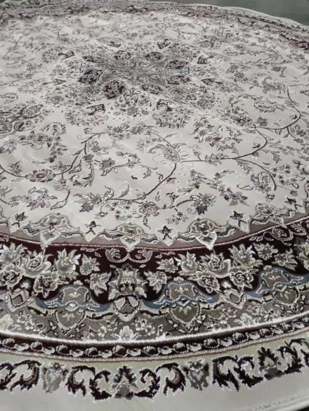 Килим Esfahan 5978a-ivory-d-red