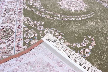 Килим Esfahan 7927A-GREEN-IVORY