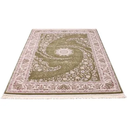 Esfahan 7927A-GREEN-IVORY