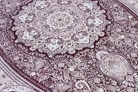 килим Esfahan 9648 D-RED-IVORY