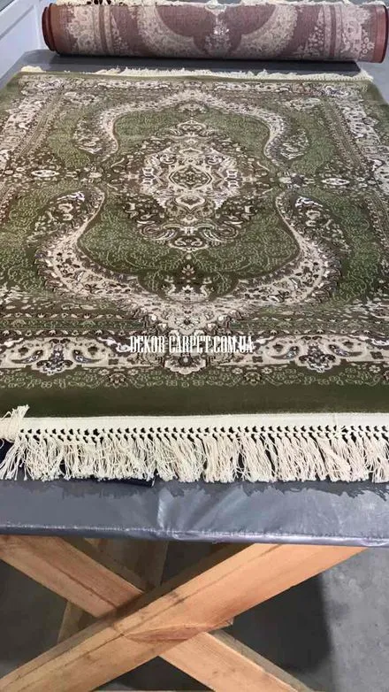 Esfahan 9839A-GREEN-IVORY
