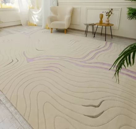 Килим Patara 0077 cream lilac