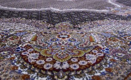 Килим Tabriz 40 dark blue