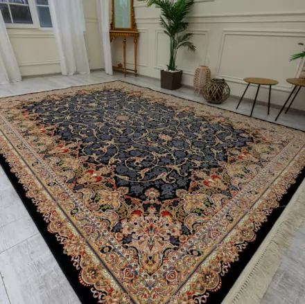 килим Tabriz highbulk g135 dark blue
