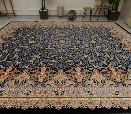 килим Tabriz highbulk g135 dark blue