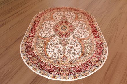 Carpet Abrishim 3811A red cream