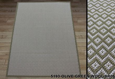 Carpet Cottage 5193 olive green wool 8R06