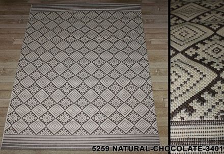 Carpet Cottage 5259 natural chocolate