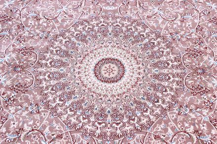 Carpet Esfahan 4996A-brown-ivory