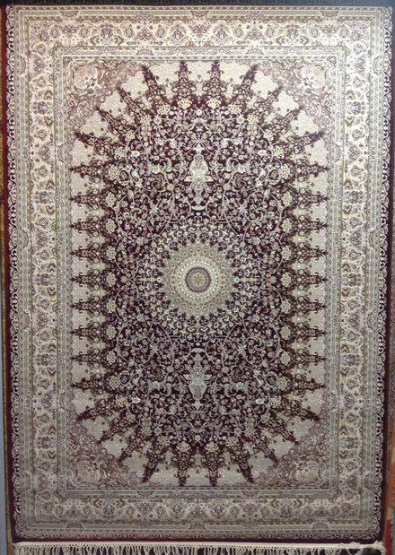 Килим Esfahan 4996a-d-red-ivory