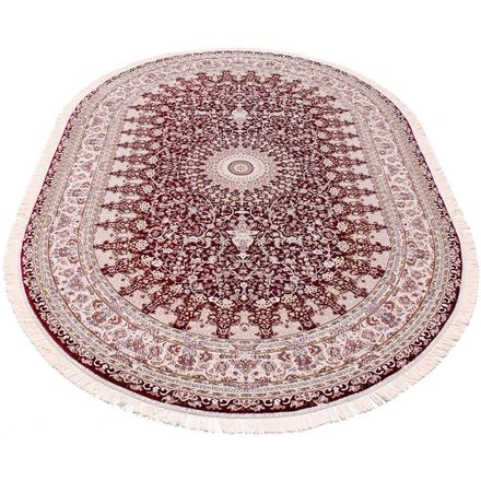 Carpet Esfahan 4996a-d-red-ivory
