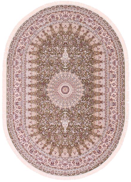 Carpet Esfahan 4996A-green-ivory