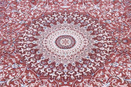 Carpet Esfahan 4996a rose ivory