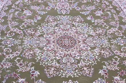 Carpet Esfahan 5978A-GREEN-IVORY