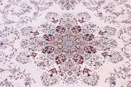 Carpet Esfahan 5978a-ivory-d-red
