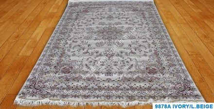 Carpet Esfahan 9878A-IVORY-L-BEIGE