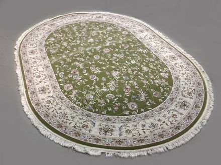 Carpet Esfahan 4904 green-ivory