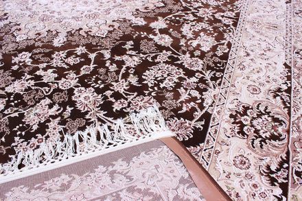 Carpet Esfehan 7786A d brown ivory